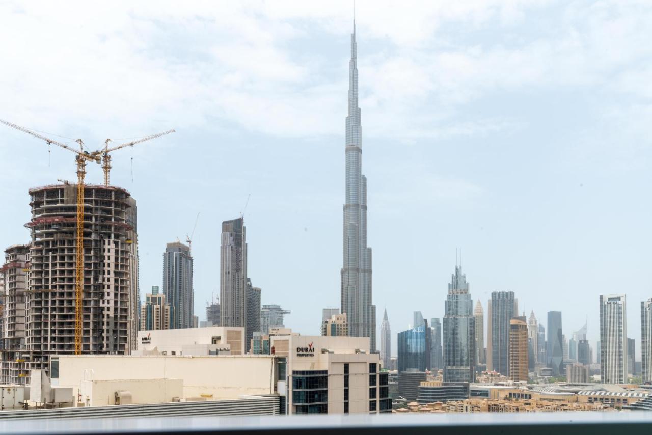 Ultimate Stay / 4 Beds / Burj Khalifa View / Ultra Modern / Business Bay Dubaj Exteriér fotografie