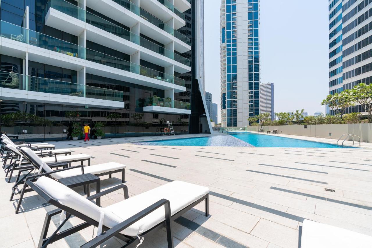 Ultimate Stay / 4 Beds / Burj Khalifa View / Ultra Modern / Business Bay Dubaj Exteriér fotografie